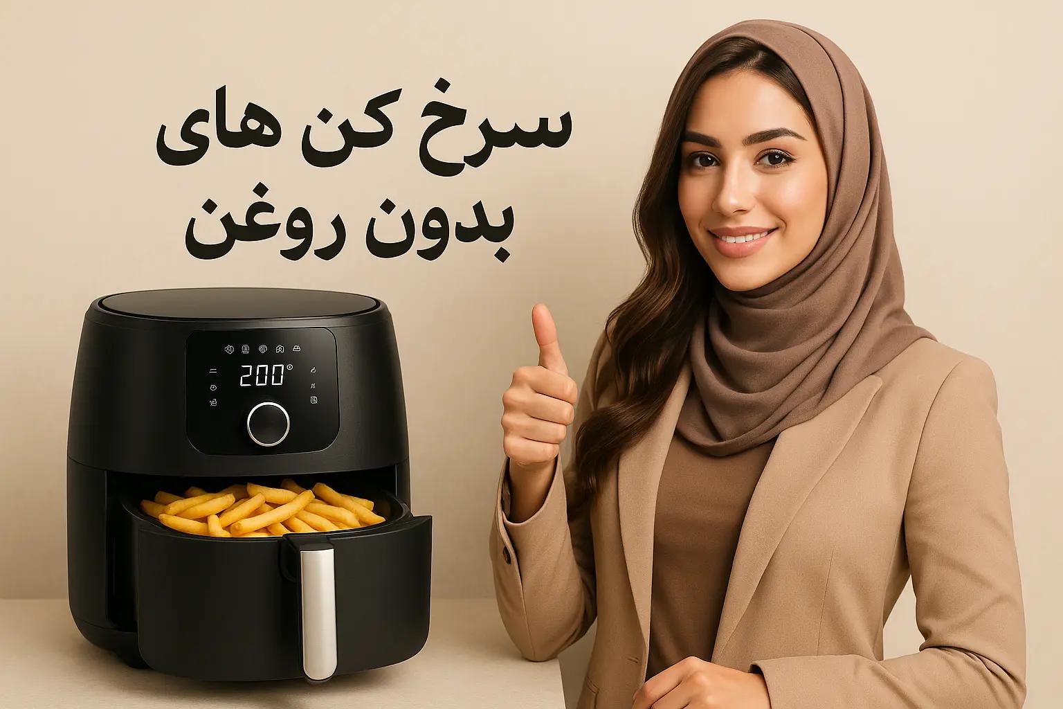  سرخ کن بدون روغن