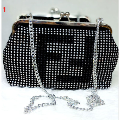 کیف مجلسی نگین دار بزرگ کد G2171
