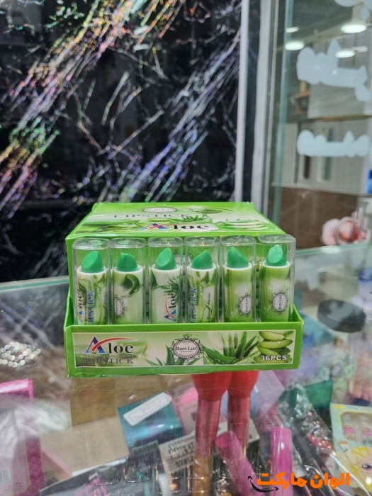 -صادرات-خرید-عمده-تکی-تخفیف-بالم-لب-آلوورا-aloe-کد-m482