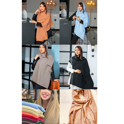 شال-موهر-پلیسه-مربعی-کد-g-2174-ارزان-صادرات-تولیدی-تهران-
