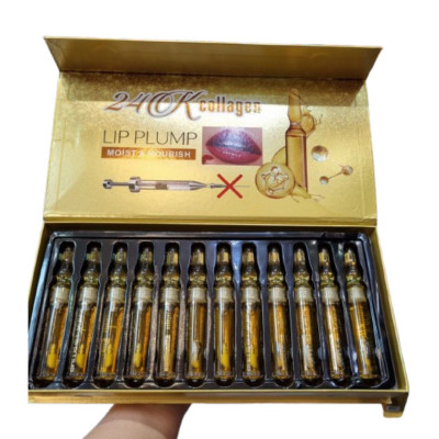 حجم لب آمپولی 24 طلا کلاژن کد M506