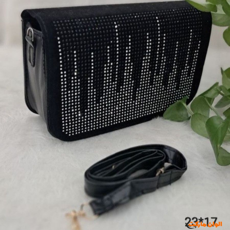 کیف زنانه پاسپورتی نگین دارکد G2186