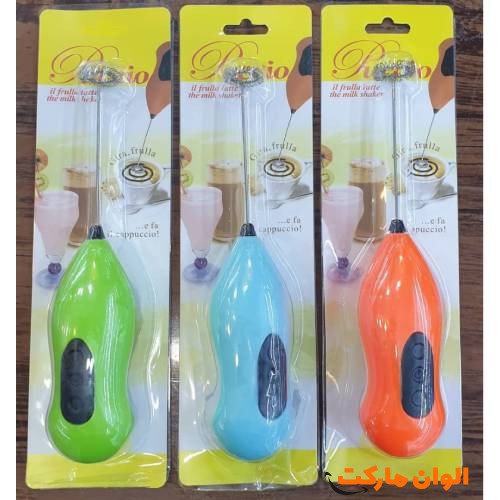 همزن برقی قهوه باتری خور کد H045 تک و عمده