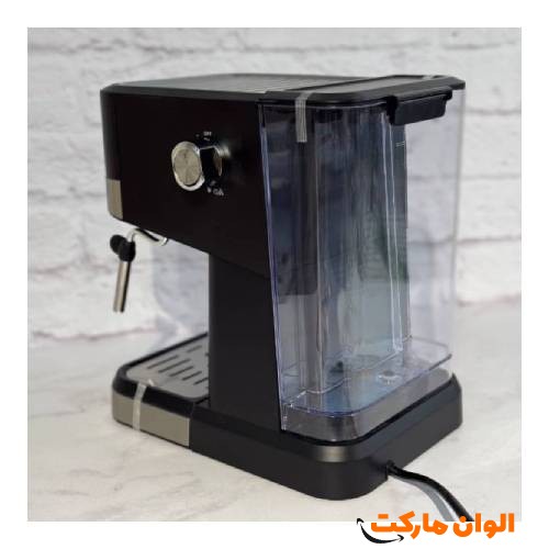DSP coffee and espresso maker, model KA3113, code H048, with professional design, capable of making espresso, cappuccino, and strong coffee, suitable for home and cafe use, available individually and in bulk.