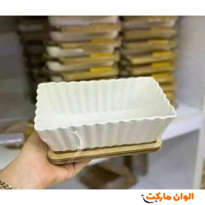 تابه سروهایِ سرامیکیِ زیره چوبی کدH050 تک و عمده