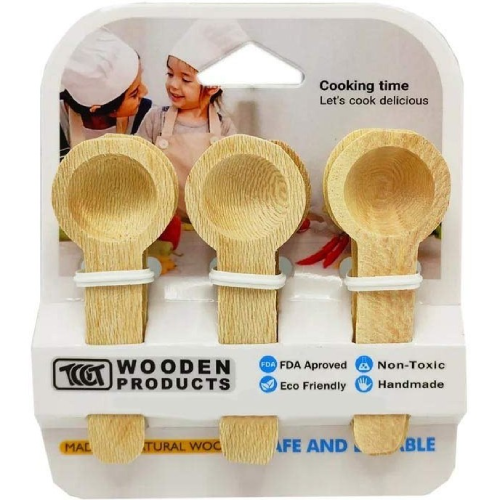 خرید پیمانه چوبی مدل wooden تک و عمده کد Z439