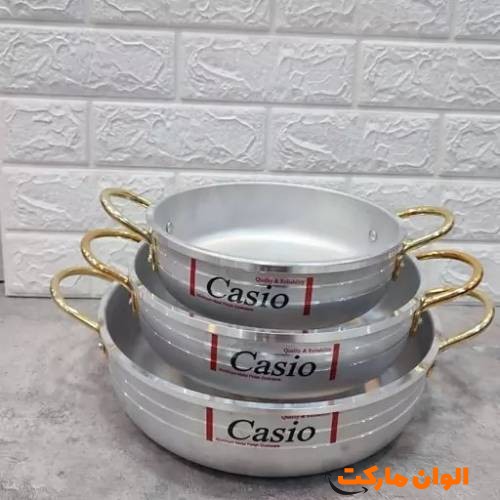 Casio-single-handle-three-piece-frying-pan-code-m647