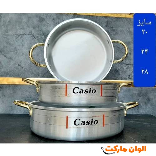 Casio-single-handle-three-piece-frying-pan-code-m647