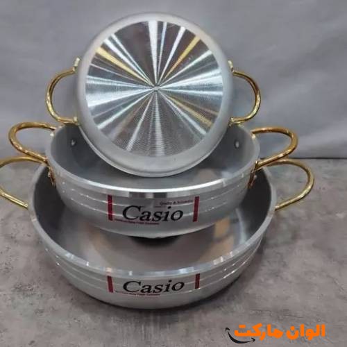 Casio-single-handle-three-piece-frying-pan-code-m647