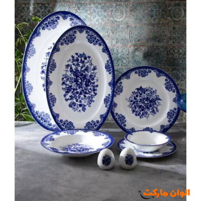 چینی زرین 28 پارچه فلورانس کد M722 چینی زرین 28 پارچه فلورانس کد M722