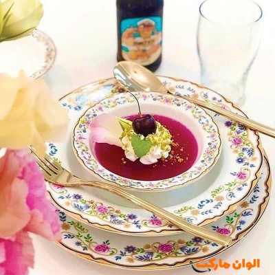 چینی زرین 28 پارچه مدل  گلستان کد M727