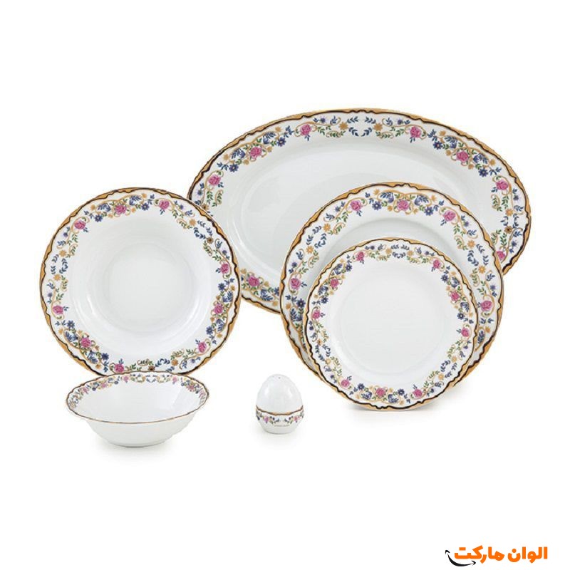 چینی زرین 28 پارچه مدل  گلستان کد M727