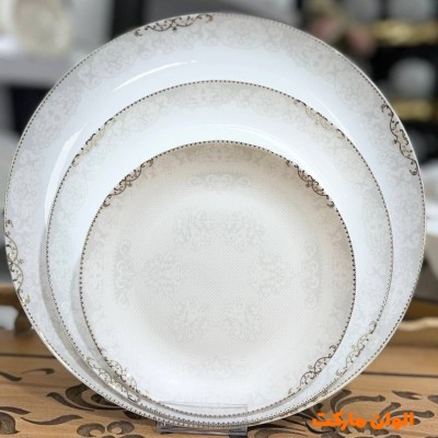 سرویس 26 پارچه آرکوپال مدل فرشته طوسی کد M730