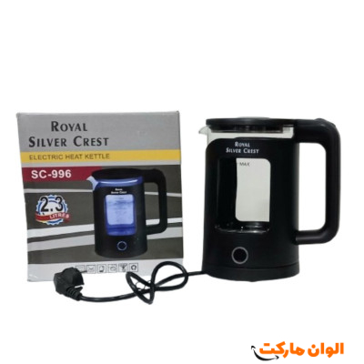 خرید کتری برقی سیلورکرست مدل SC-996 کد M732 تک و عمده 