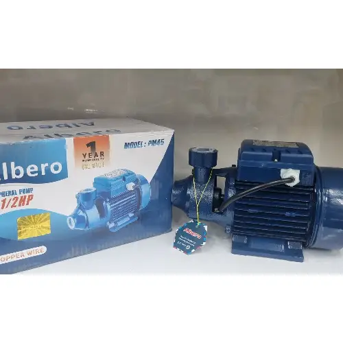 پخش پمپ آب نیم اسب آلبرو  مدل PM100کد G2642 تک و عمده 