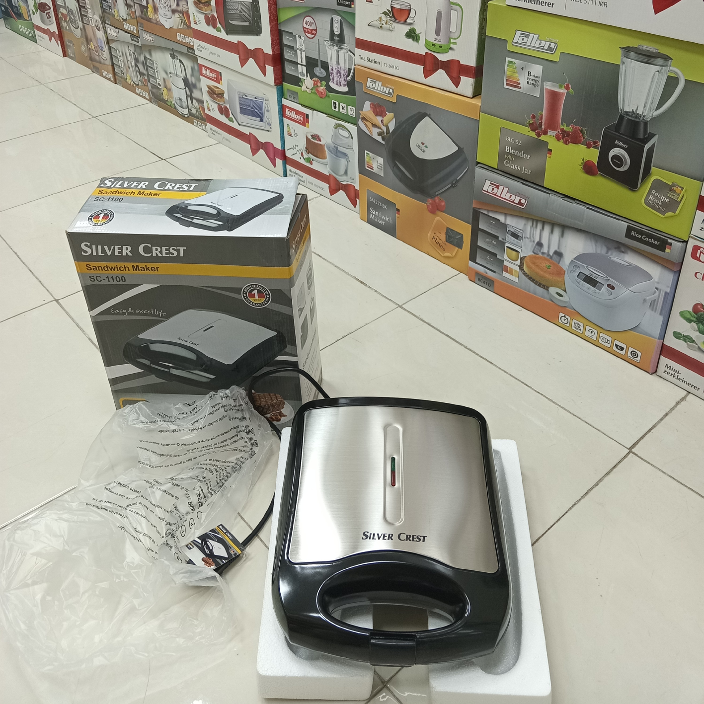 اسنک ساز سیلور کرست تک کاره  مدلscs1 کد G2753 تک وعمده