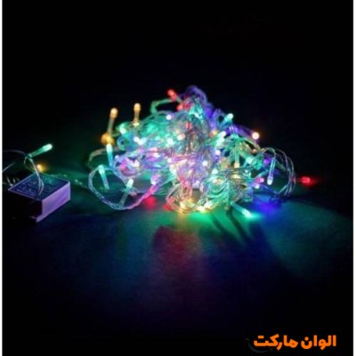 ریسه 7 رنگ 10 متری کد T014 تک و عمده