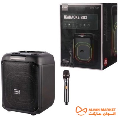 اسپیکر بلوتوثی BRODU مدل BTS-2107   کد T018 تک و عمده