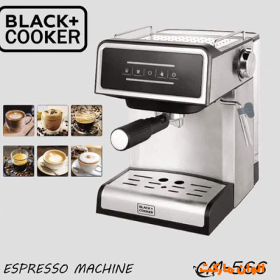 خرید ااسپرسوساز حرفه‌ای Black+Cooker BC‑CM2210 کدG2764 تک و عمده