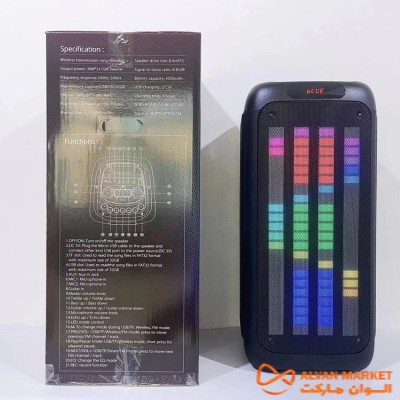 اسپیکر قابل حمل KTS مدل 1755 کد A0056 تک و عمده