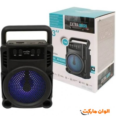 اسپیکر بلوتوثی GTS-1360 کد A0058  تک و عمده