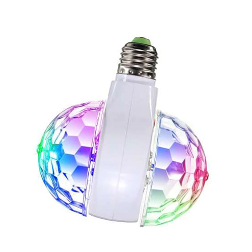 چراغ رقص نور دو طرفه مدل هفت رنگ A0061