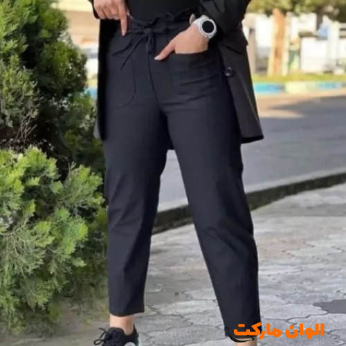 قیمت-عمده-شلوار-مام-استایل-زنانه-با-جنس-کتان-بنگال-کد-h102