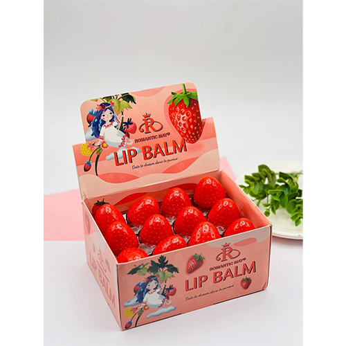 بالم لب حرارتی توت فرنگی LIP BALM Vaseina مدل  S041