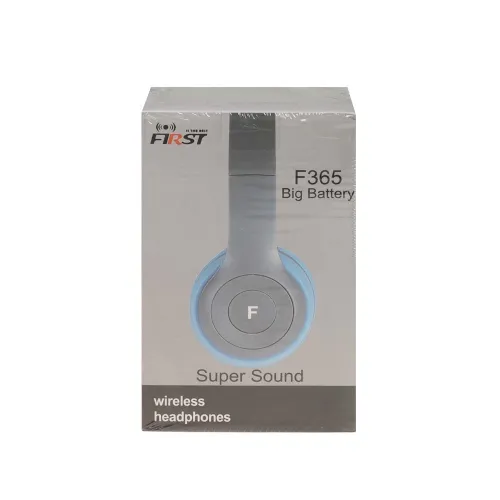هدفون بی‌سیم First F365  کد T057 تک و عمده
