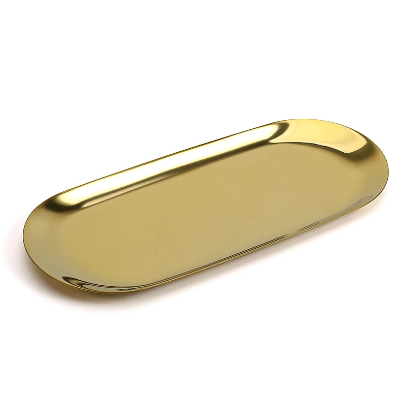 پخش دیس رولت خوری سایز متوسط استیل طلایی تک و عمده کدZ496