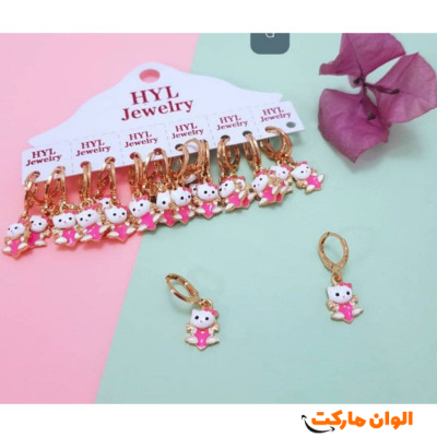 گوشواره هلوکیتی کد M839