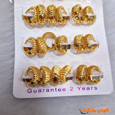 گوشواره حلقه ای کد M841