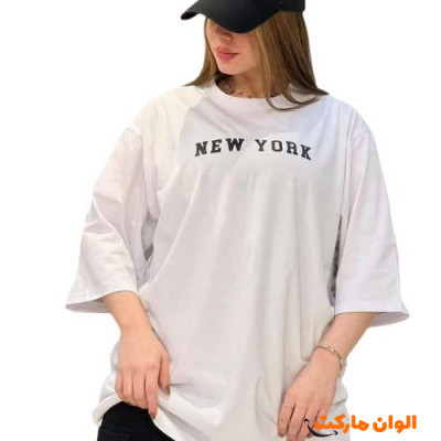 تیشرت زنانه لش چاپ دار  کد H115