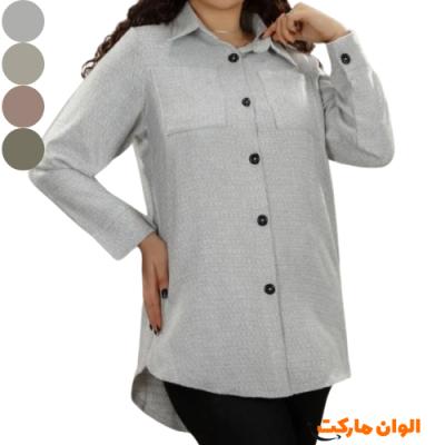 مانتو زنانه فری سایز پشمی کد H123