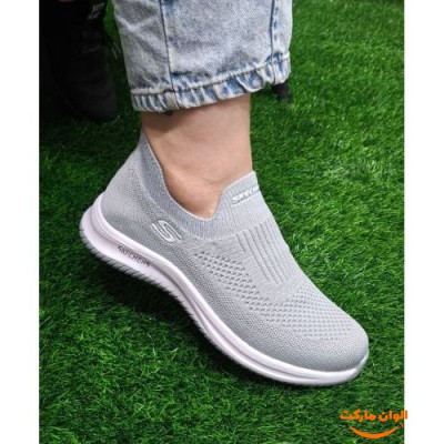 کفش کتانی زنانه میانه اسکیچرز   کد G2890 تک و عمده