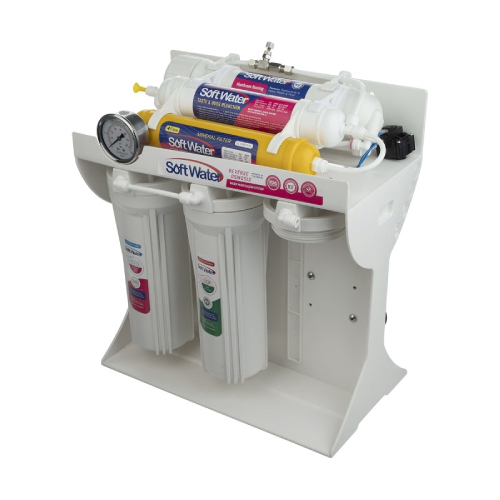 پخش دستگاه تصفیه آب 6 مرحله soft water مدل PRO6 تک و عمده کد Z802
