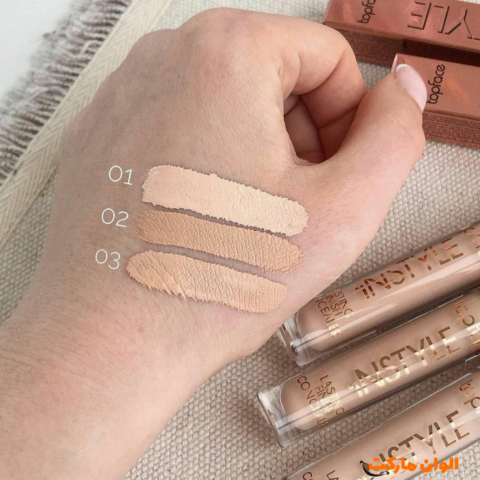 کانسیلر مایع تاپ فیس TOPFACE INSTYLE LASTING FINISH CONCEALER حجم 12 گرم کد T085