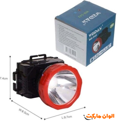 خرید چراغ پیشونی ویداسی  کد S049  کد sh003تک وعمده
