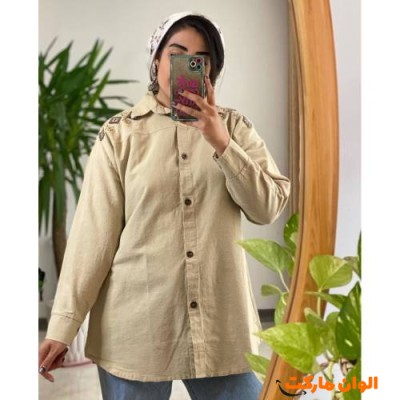شومیز زنانه گلدوزی کد M907 تک و عمده