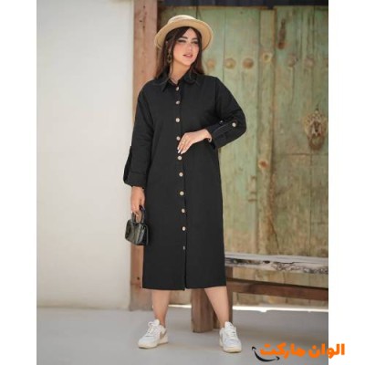 سارافون جلو دگمه زنانه کد M909 تک و عمده