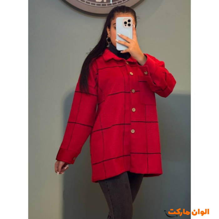 پالتو-زنانه-فوتر-پشمی-کد-m913