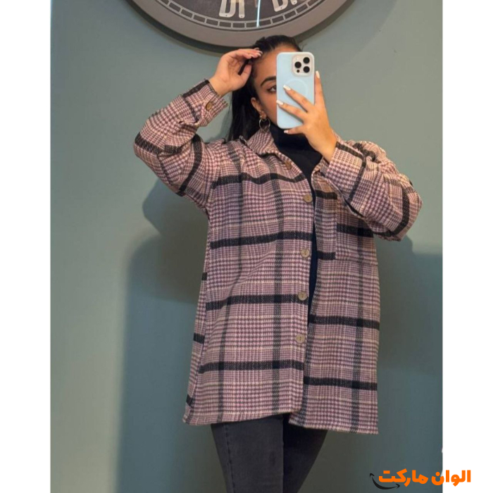 پالتو-زنانه-فوتر-پشمی-کد-m913