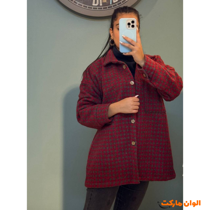 پالتو-زنانه-فوتر-پشمی-کد-m913