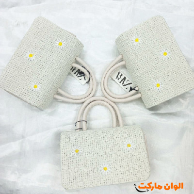 حقیبة نسائية تصمیم البابونج حقیبة نسائية تصمیم البابونج