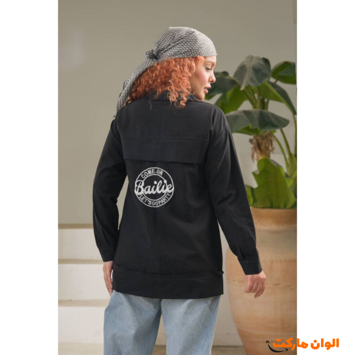 شومیز-زنانه-لنین-گلدوزی-کد-m919