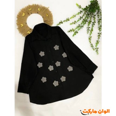 لنین گلدوزی  ده گل زنانه کد M930 تک و عمده