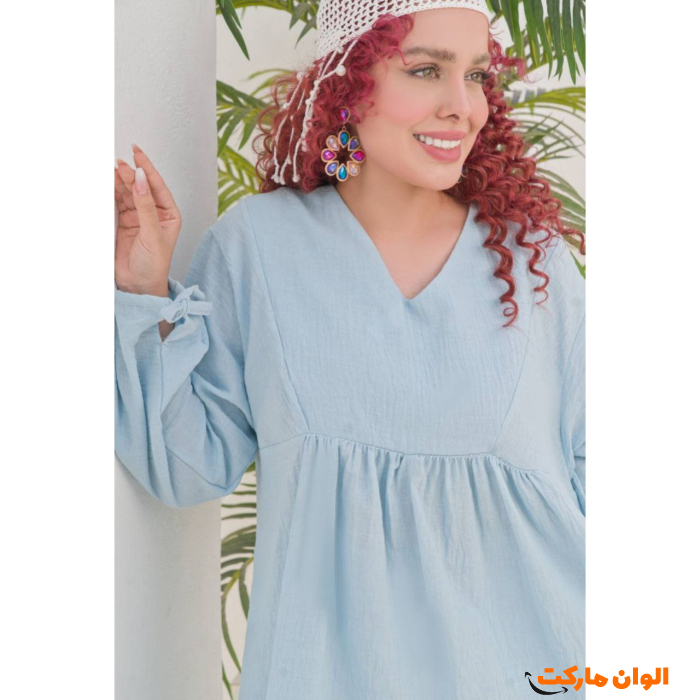 پیراهن-زنانه-عروسکی-لنین-کد-m945