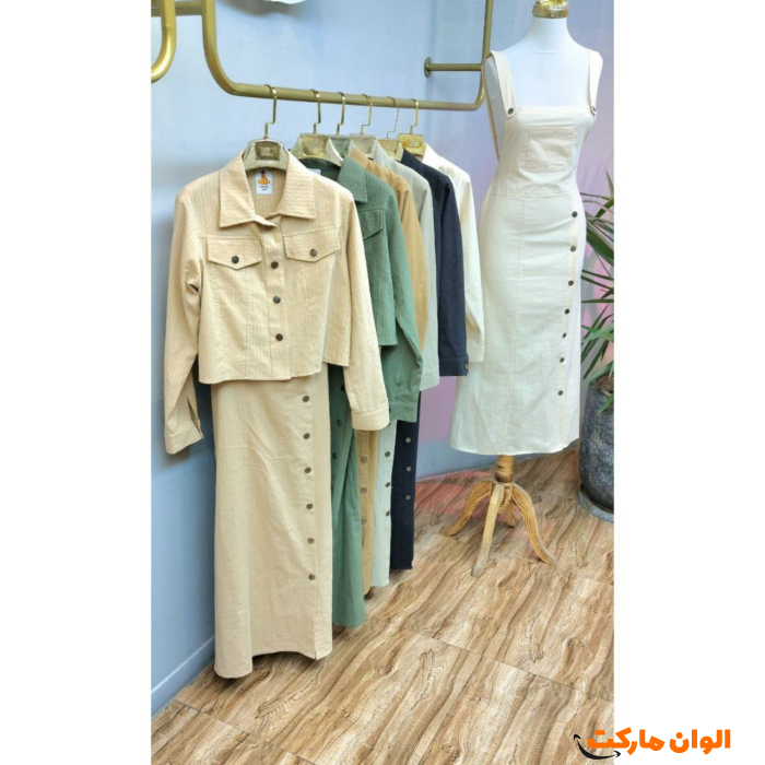 کت-دامن-زنانه-بنددار-کد-m953