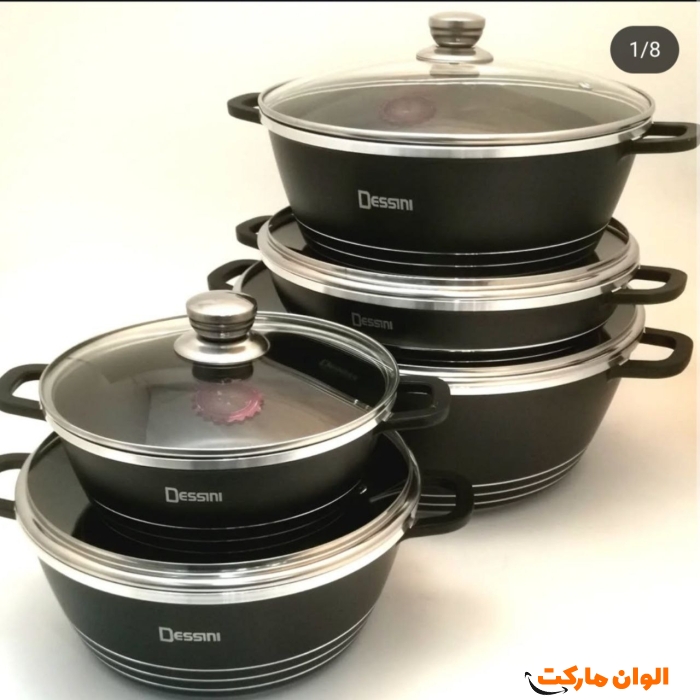 سرویس-قابلمه-10-پارچه-چدن-دسینی-کد-m994