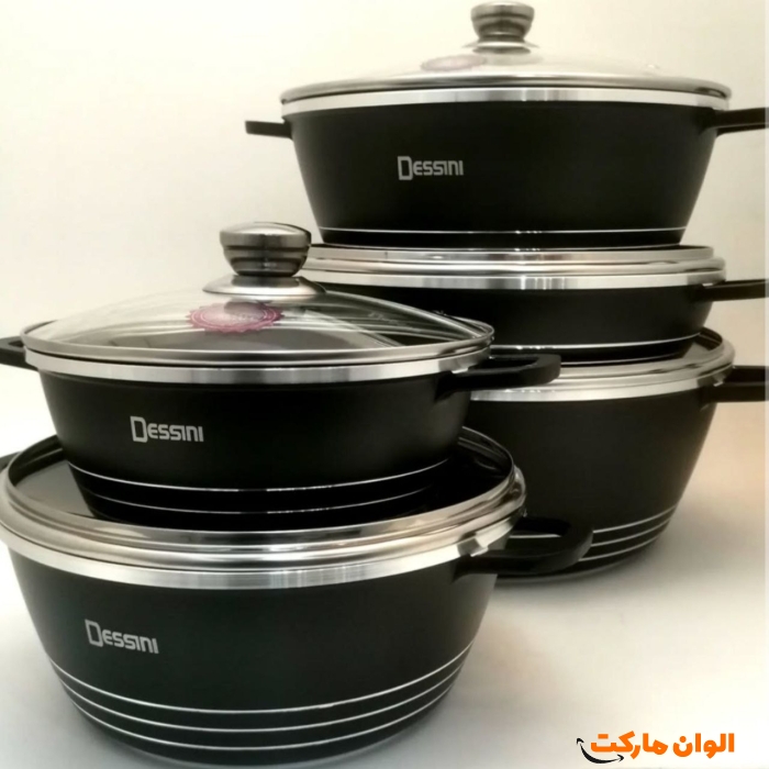 سرویس-قابلمه-10-پارچه-چدن-دسینی-کد-m994